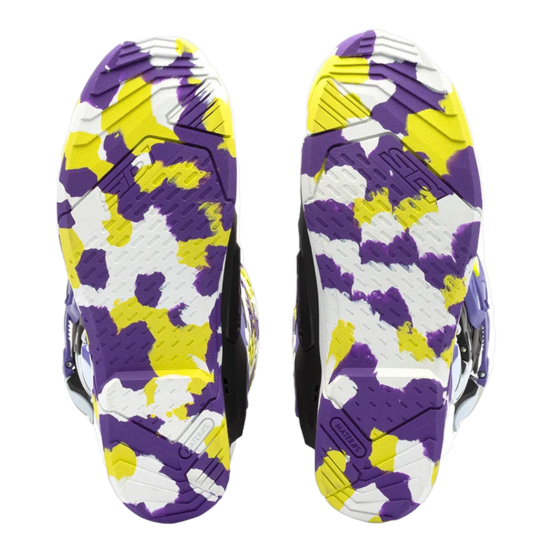 Sidi Crossair X motorcycle boots Black/Violet, sole detail