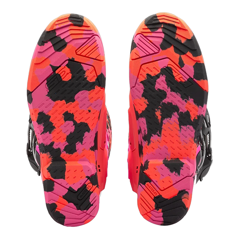 Sidi Crossair X motorcycle boots Messy Coral, sole detail