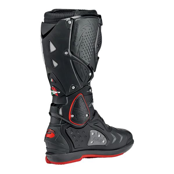 Sidi Crossfire 2 SM Motorcycle Boots Black 102, side profile