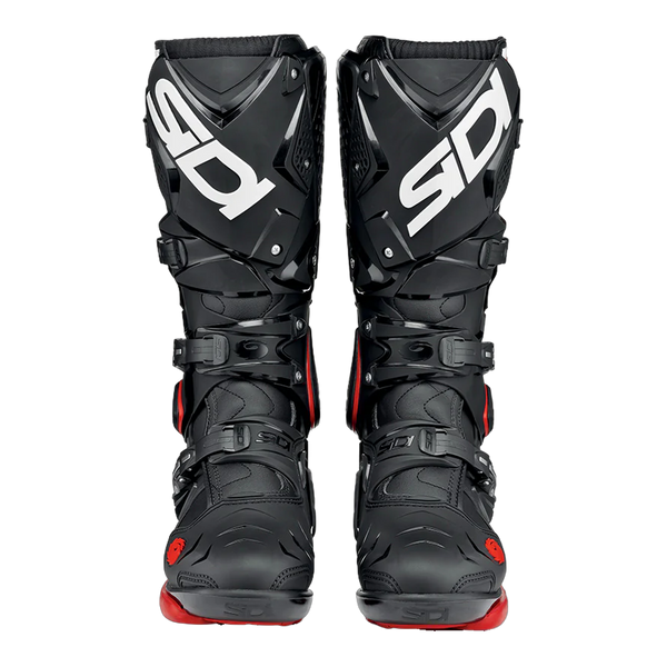 Sidi Crossfire 2 SM Motorcycle Boots Black 102, front view
