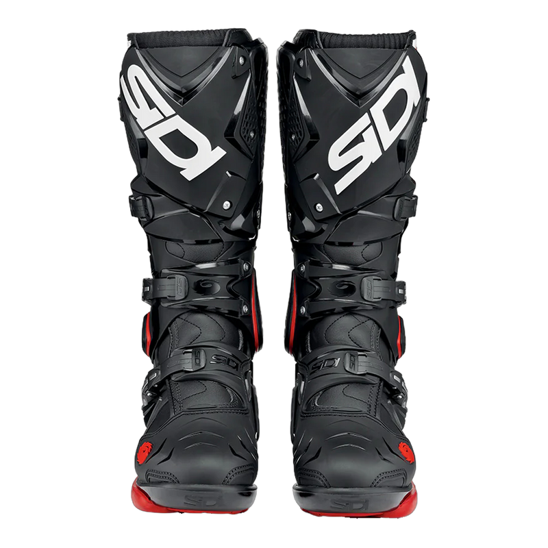 Sidi Crossfire 2 SM Motorcycle Boots Black 102, front view