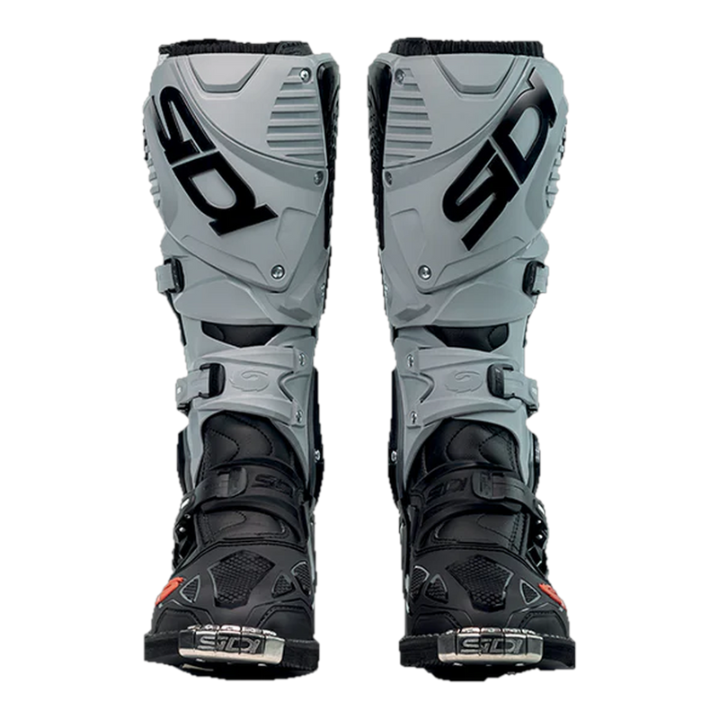 Sidi Crossfire 3 motorcycle boots Black/Ash, front view