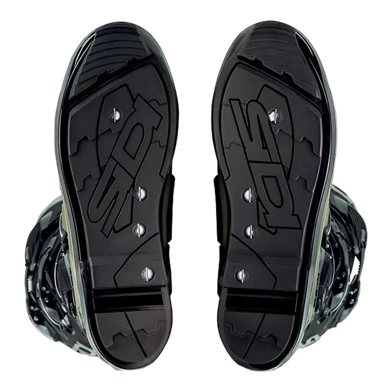 Sidi Crossfire 3 SRS motorcycle boots Army/Black, sole detail