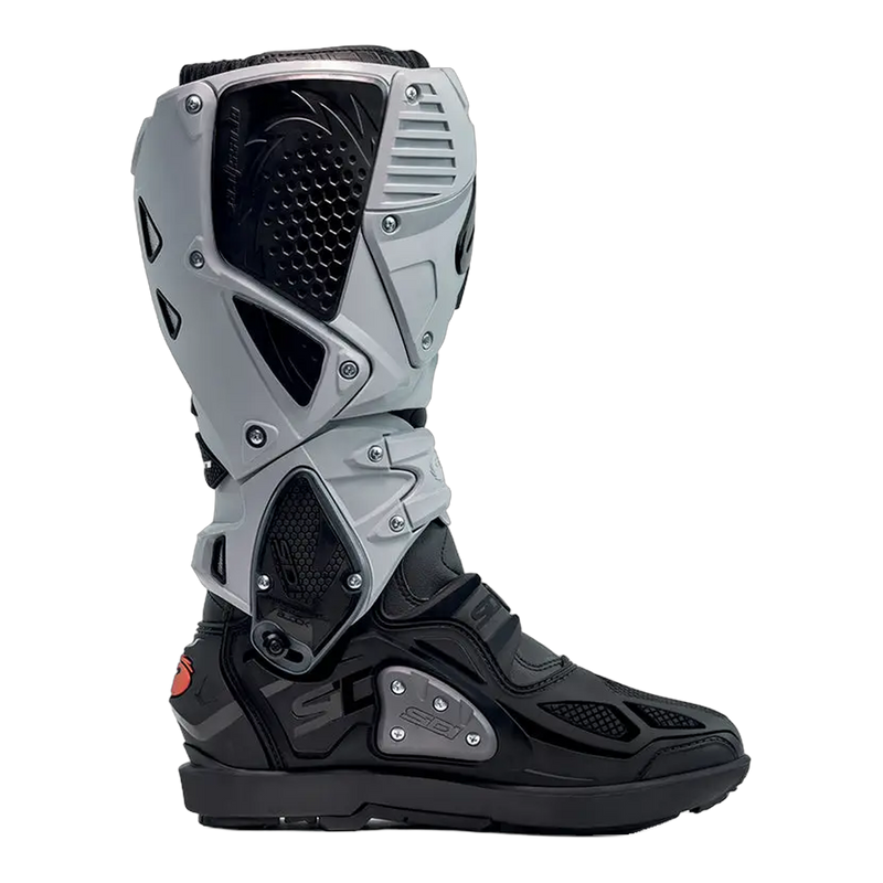 Sidi Crossfire 3 SRS motorcycle boots Black/Ash, side profile