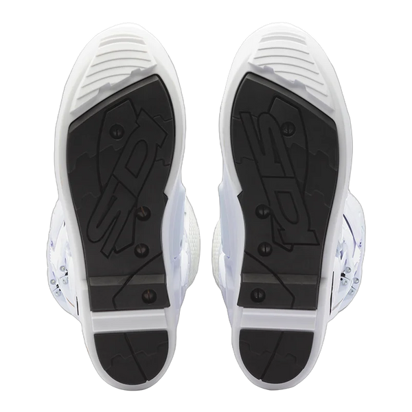 Sidi Crossfire 3 SRS motorcycle boots White/Black, sole detail