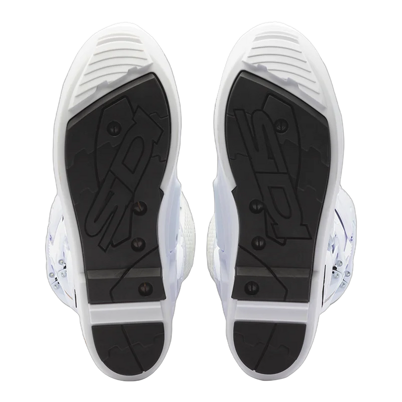 Sidi Crossfire 3 SRS motorcycle boots White/Black, sole detail
