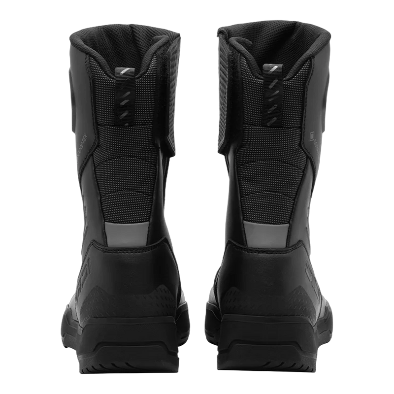 Sidi Gavia 2 GTX Motorcycle Boots Black 102, rear view