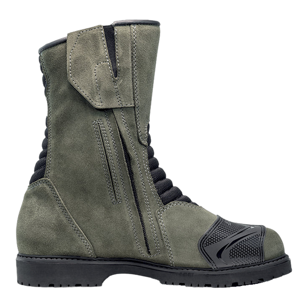 Sidi Gavia ADV Gore Motorcycle Boots Military 199, three-quarter view