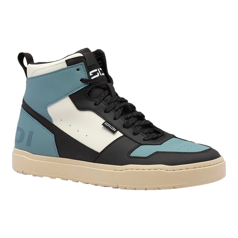 Sidi Lynx riding shoes Black/Frost Grey, side view