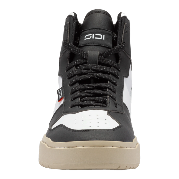 Sidi Lynx riding shoes Black/White, front view