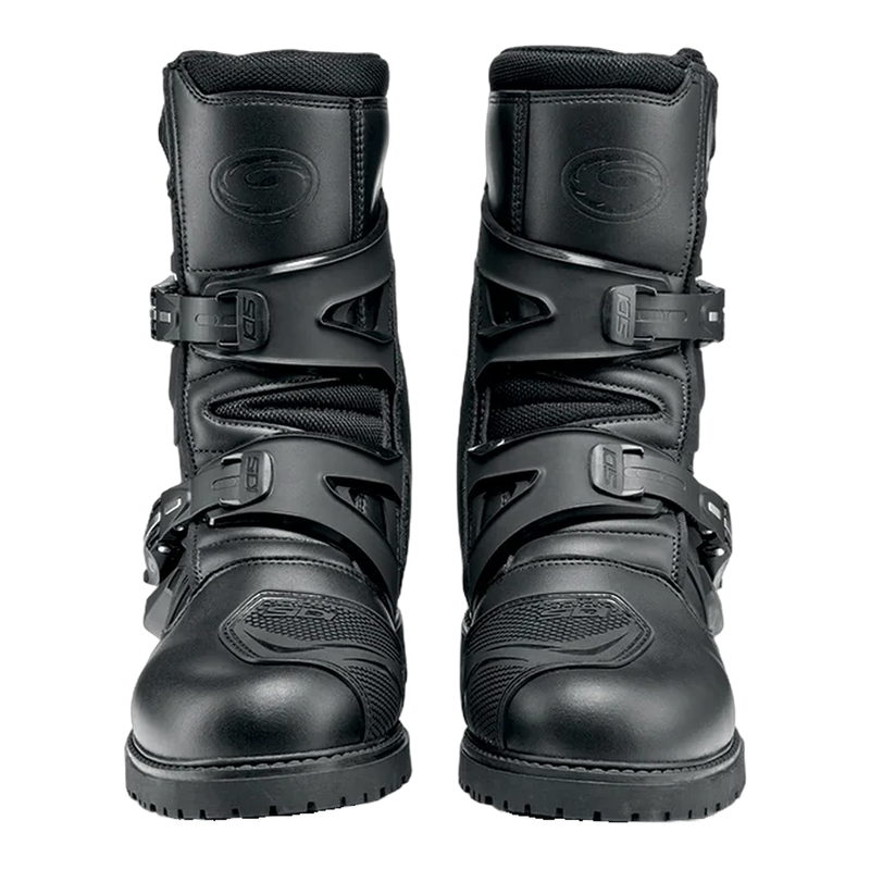 Sidi Mid Adventure 2 Gore-Tex Motorcycle Boots Black 102, front view
