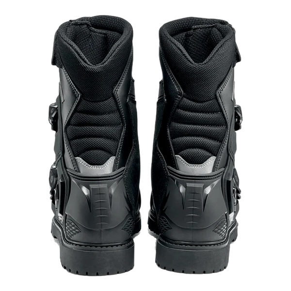 Sidi Mid Adventure 2 Gore-Tex Motorcycle Boots Black 102, rear view