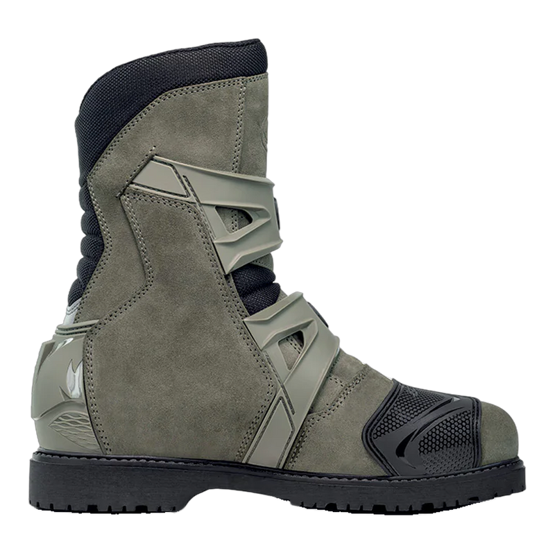 Sidi Mid Adventure 2 Gore-Tex Motorcycle Boots Military 199, three-quarter view
