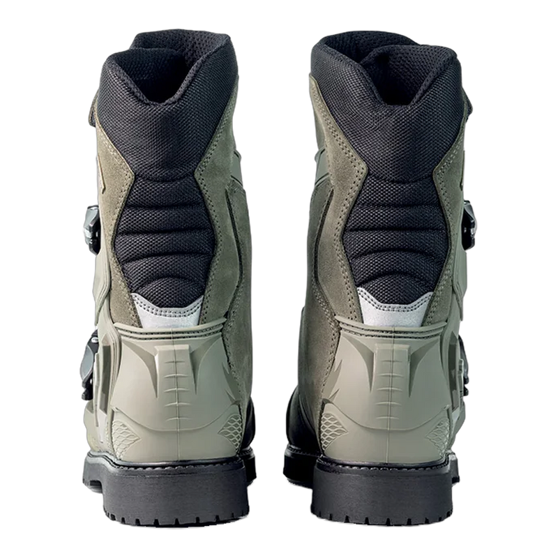 Sidi Mid Adventure 2 Gore-Tex Motorcycle Boots Military 199, rear view