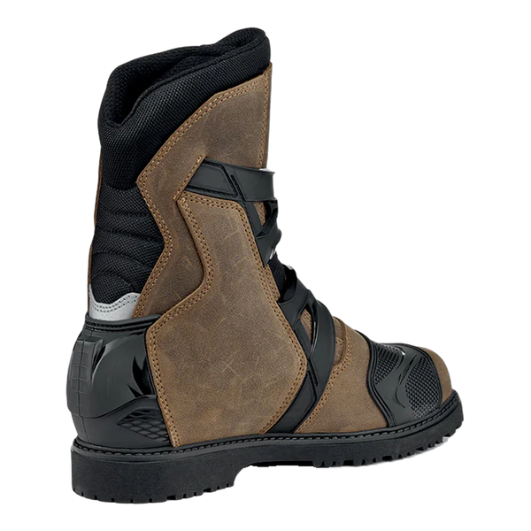Sidi Mid Adventure 2 Gore-Tex Motorcycle Boots Tobacco 245, side profile