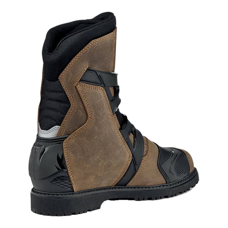 Sidi Mid Adventure 2 Gore-Tex Motorcycle Boots Tobacco 245, side profile