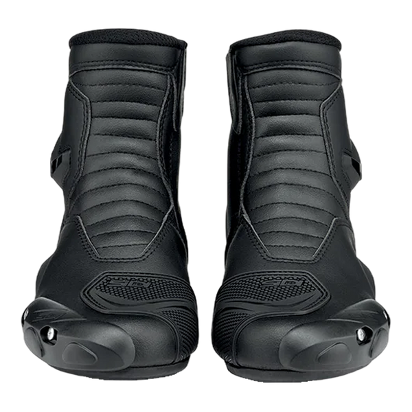 Sidi Mid Performer Motorcycle Boots Black 102, front view
