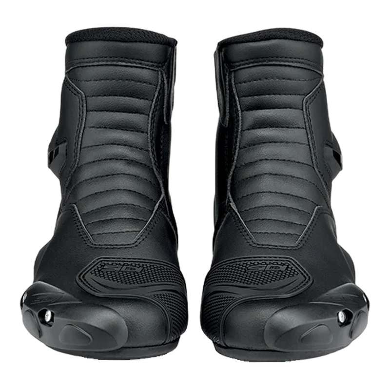 Sidi Mid Performer Motorcycle Boots Black 102, front view