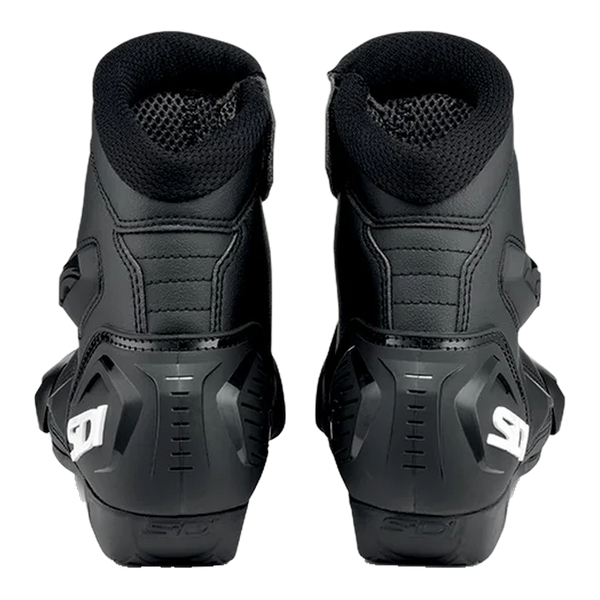 Sidi Mid Performer Motorcycle Boots Black 102, rear view