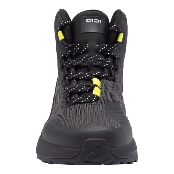 Sidi Nucleus Air riding shoes Anthracite/Black, side profile