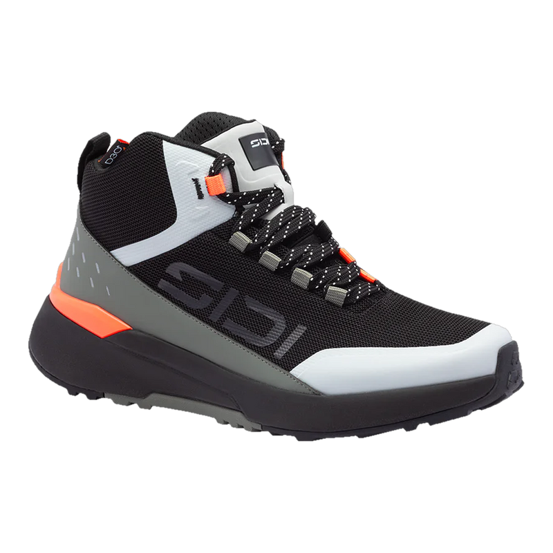 Sidi Nucleus Air riding shoes Deep Forest/Black, side view