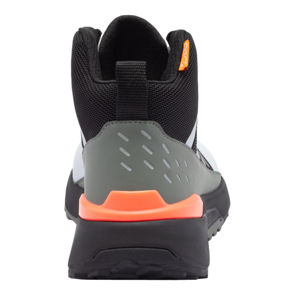 Sidi Nucleus Air riding shoes Deep Forest/Black, rear view