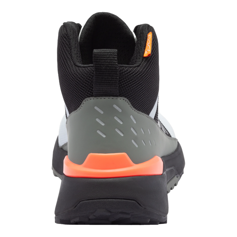 Sidi Nucleus Air riding shoes Deep Forest/Black, rear view