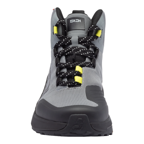 Sidi Nucleus Air riding shoes Grey/Black, side profile
