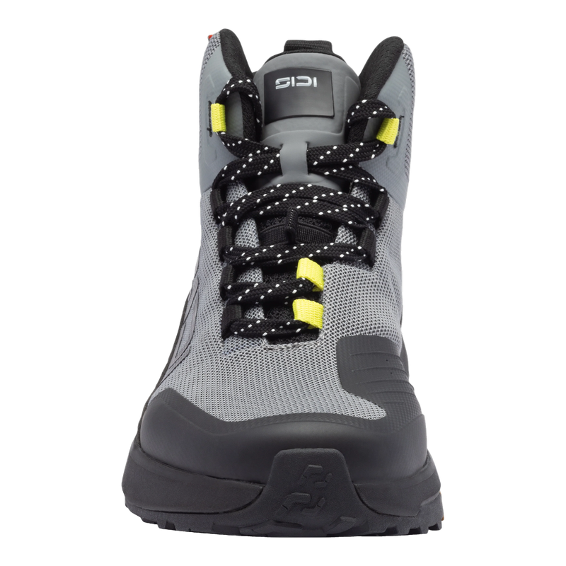 Sidi Nucleus Air riding shoes Grey/Black, side profile