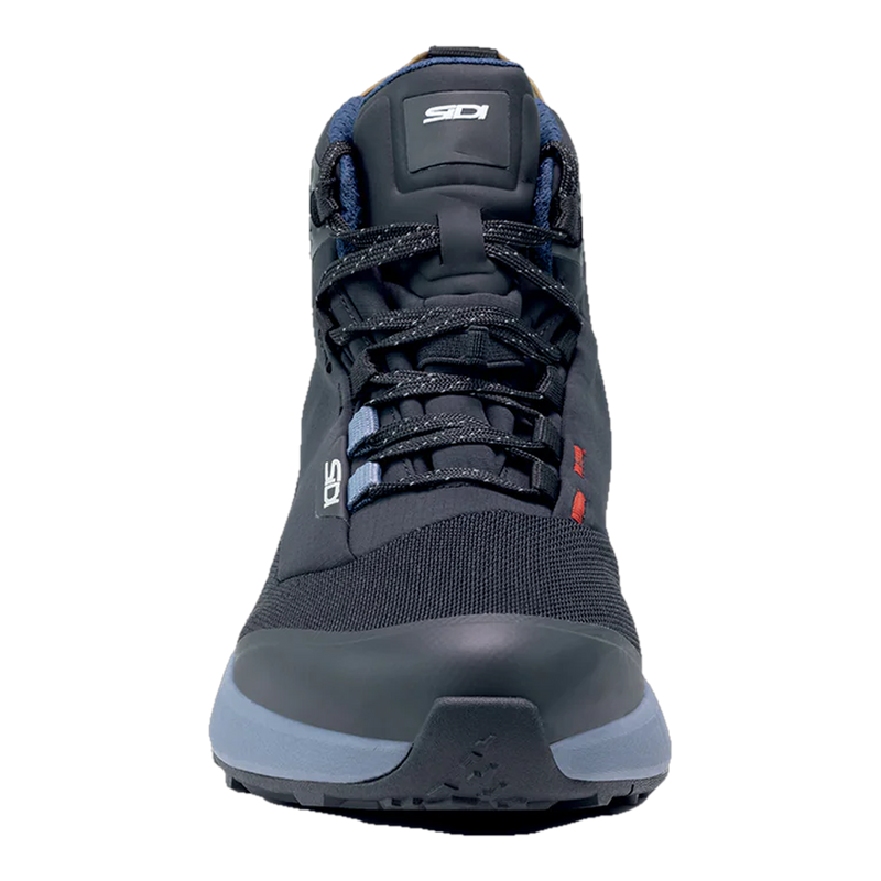 Sidi Nucleus GTX riding shoes Black/Sea, front view