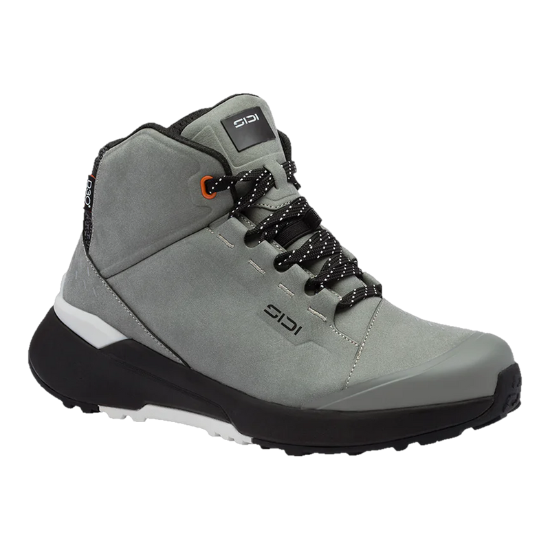 Sidi Nucleus Suede WP riding shoes Deep Forest/Black, side view