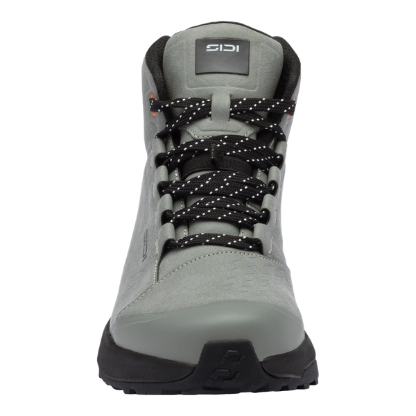 Sidi Nucleus Suede WP riding shoes Deep Forest/Black, side profile