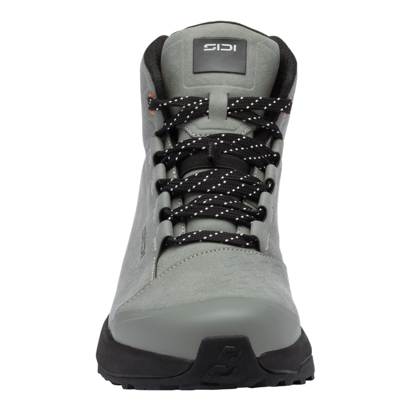 Sidi Nucleus Suede WP riding shoes Deep Forest/Black, side profile