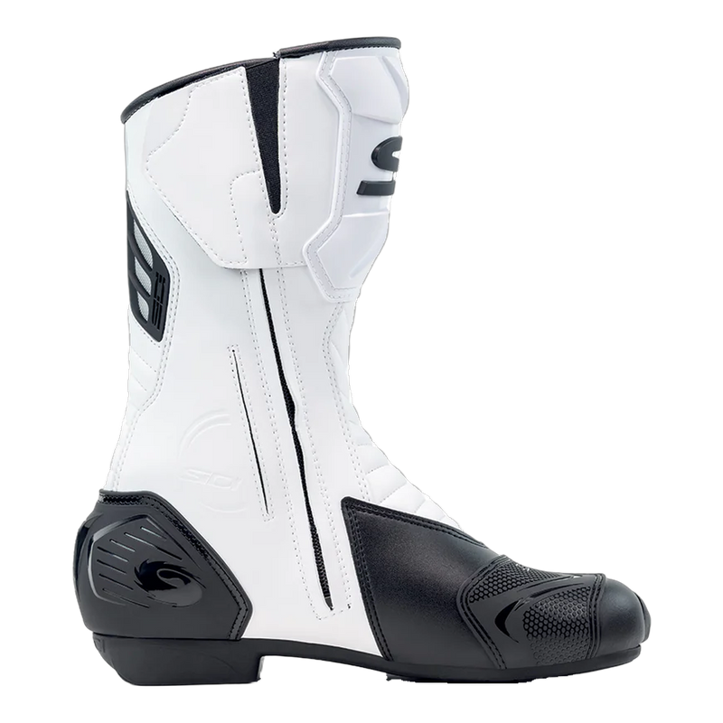 Sidi Performer Gore-Tex Motorcycle Boots White/Black 203, side profile