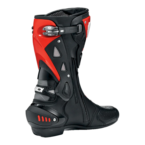Sidi ST Motorcycle Boots Black/Red 105, side profile
