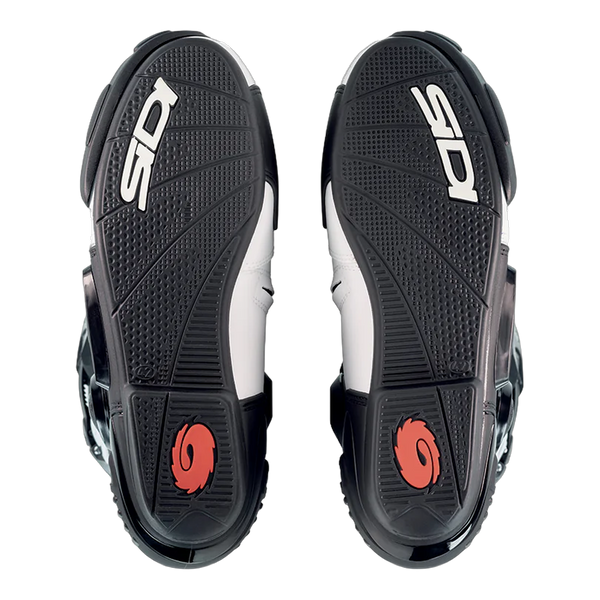 Sidi ST Motorcycle Boots White/Black 203, sole detail