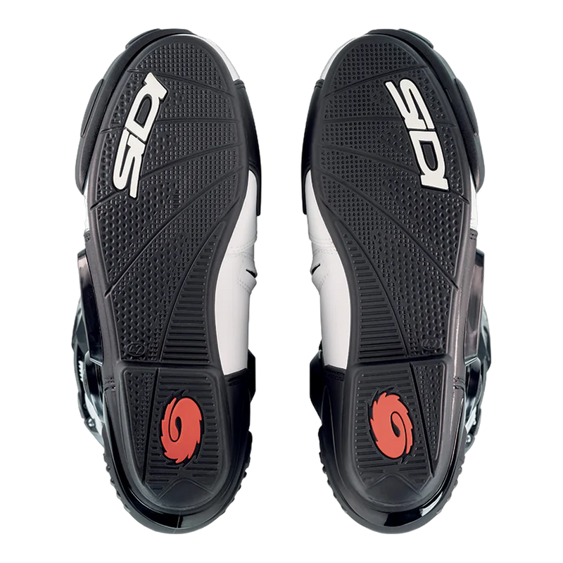 Sidi ST Motorcycle Boots White/Black 203, sole detail