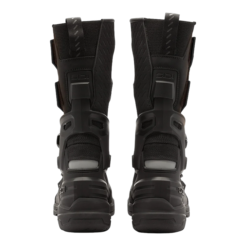 Sidi Taurus GTX Motorcycle Boots Black 102, rear view