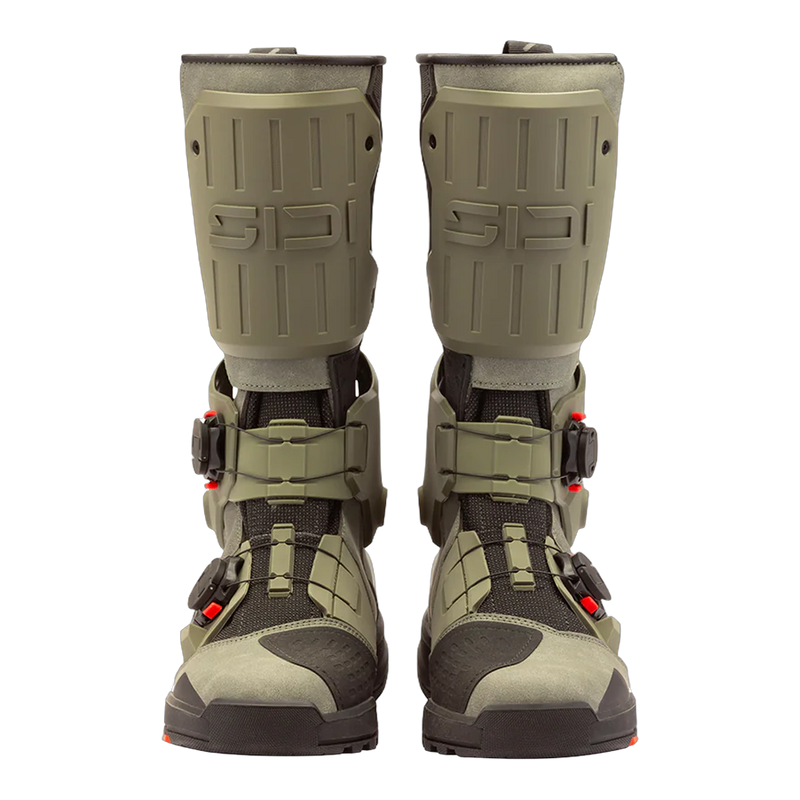 Sidi Taurus GTX Motorcycle Boots Deep Forest 246, front view