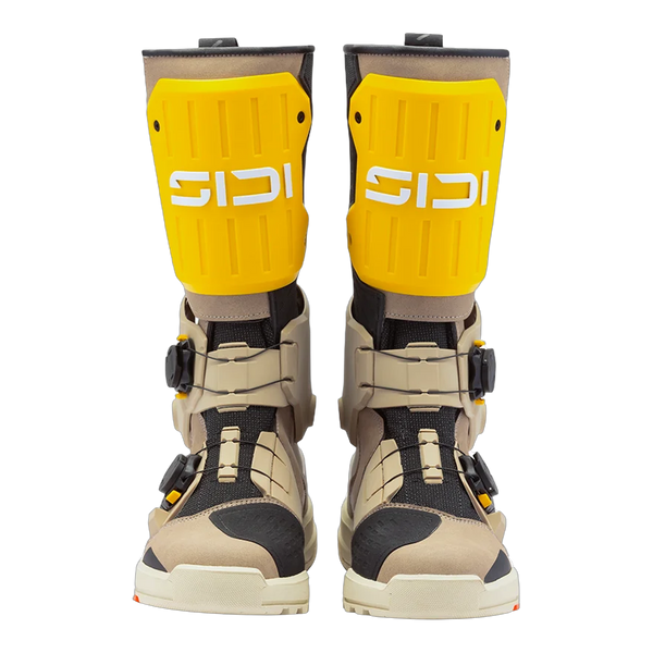 Sidi Taurus GTX Motorcycle Boots Sand/Ochre 802, front view