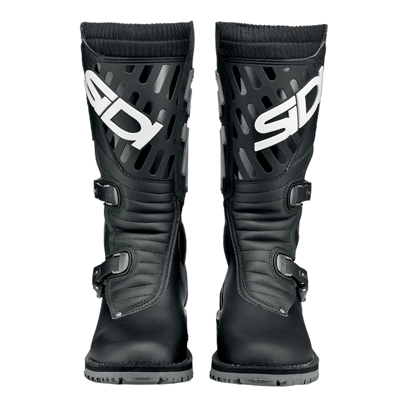 Sidi Trial Zero.2 Motorcycle Boots Black 102, front view