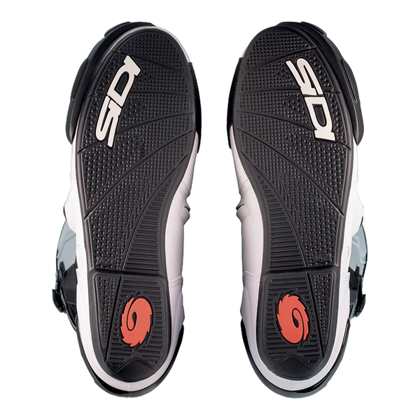 Sidi Vertigo 2 Motorcycle Boots White/Black 203, sole detail