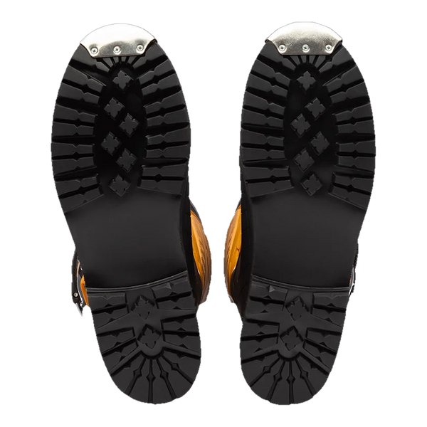 Sidi X-Power Enduro motorcycle boots Mid Brown/Black, sole detail