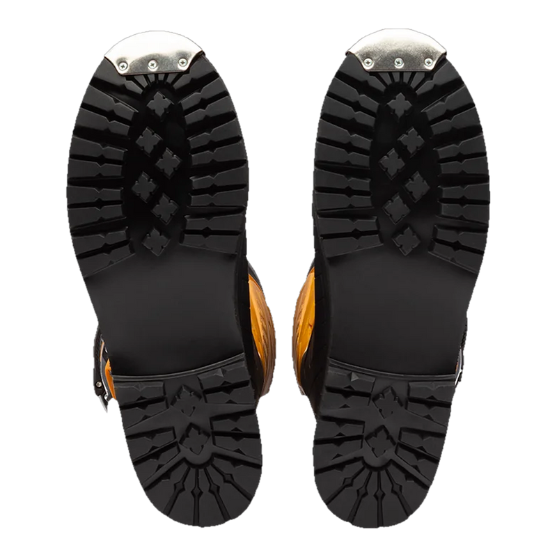 Sidi X-Power Enduro motorcycle boots Mid Brown/Black, sole detail