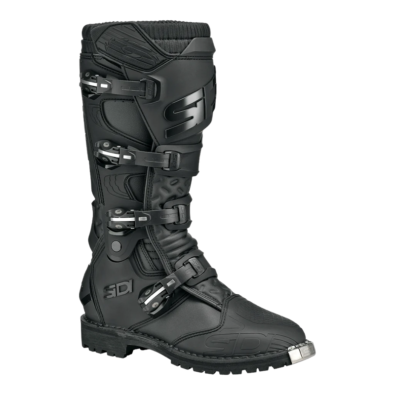 Sidi X-Power Enduro WP Motorcycle Boots Black 102, three-quarter view