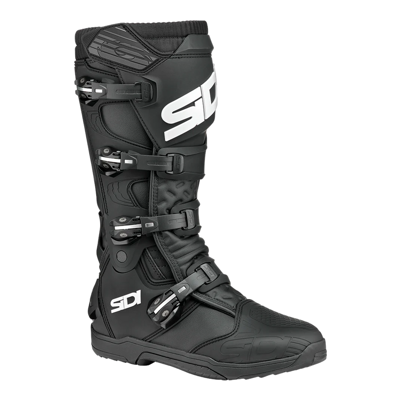 Sidi X-Power SC Motorcycle Boots Black 102, three-quarter view