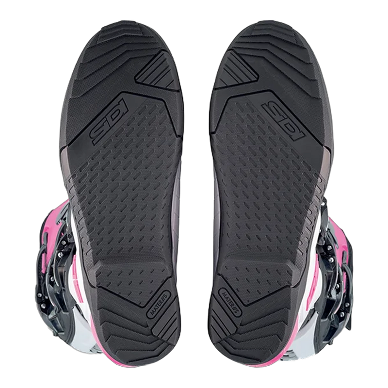 Sidi X-Power SC Motorcycle Boots White/Black/Pink 256, sole detail