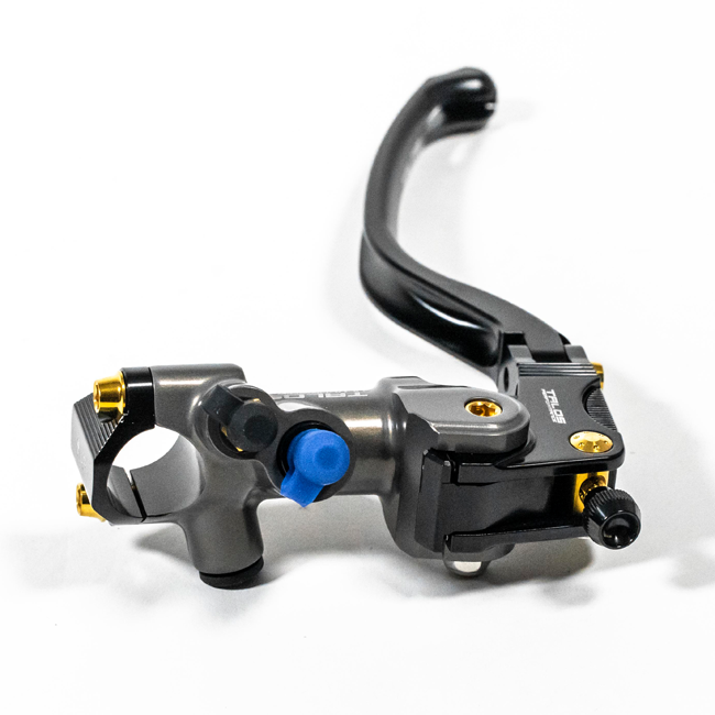 Talos XR Titan XR.C16 radial clutch master cylinder hard anodised titanium finish