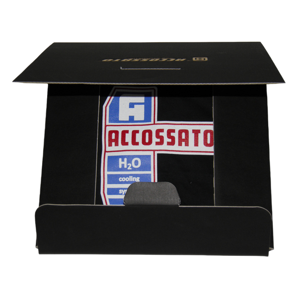 Accossato Vintage T-Shirt, 100 % Cotton, Black, view 3