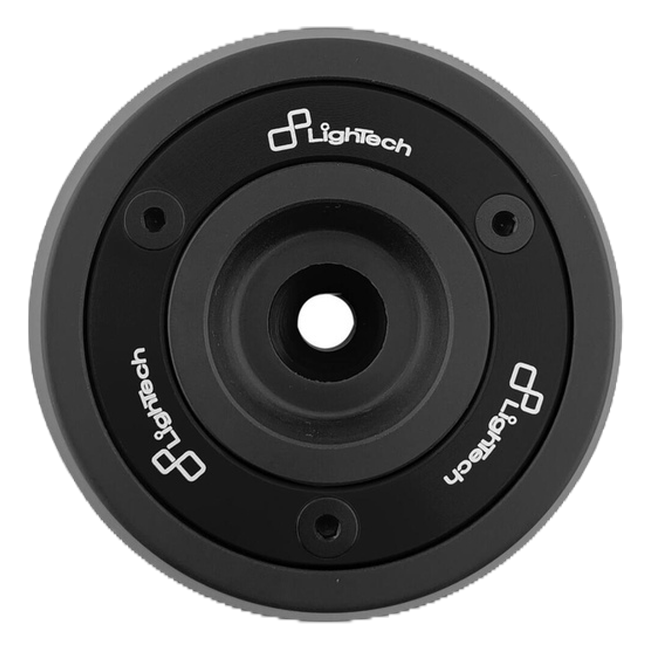 LighTech ARDU110 wheel axle sliders in black for Ducati Panigale V4 – product view